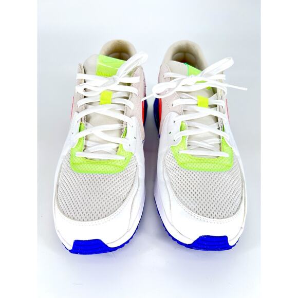 Nike Air Max Excee Shoes Mens Size 10.5 White Purple Volt Neon Green DD2985-100 - Picture 6 of 8